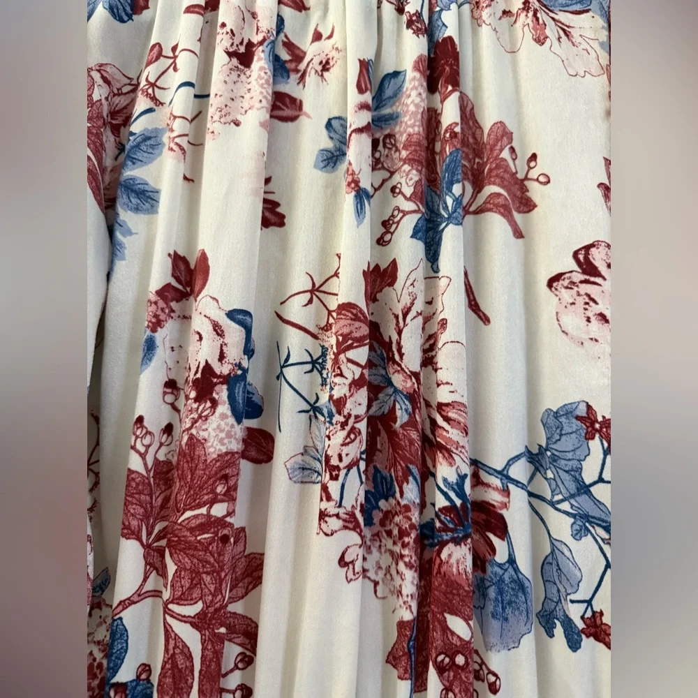 MISA Los‎ Angeles Cecilia Floral Tiered Mini Dress - M
